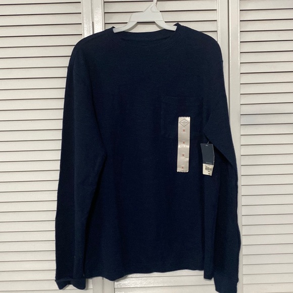 Men’s crewneck sweater, St. John bay never worn, 96% cotton, 4% other fiber - Picture 1 of 5